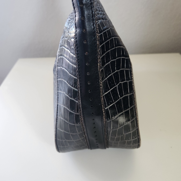 Brahmin Croc Shoulder Bag - Picture 3 of 16